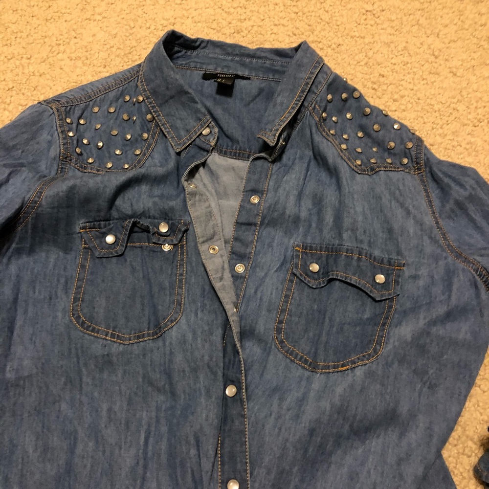 F21 Button up